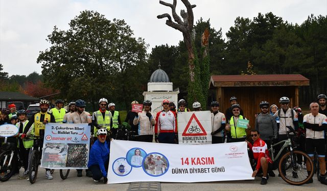 Bilecik'te 2. Çukurören Biberi Bisiklet Turu başladı