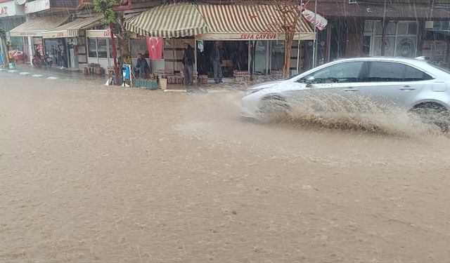 Bilecik'te sağanak etkili oldu