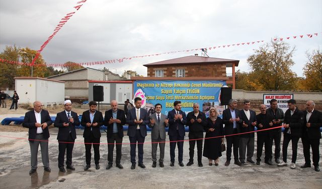 Bitlis'te 'İçme Suyu Terfi Merkezi'nin açılışı yapıldı