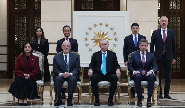 Cumhurbaşkanı Erdoğan, Meksika, Mısır, Sri Lanka ve Litvanya büyükelçilerini kabul etti