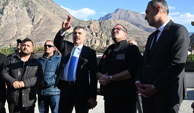 Erzurum Valisi Çiftçi, Tortum ve Uzundere ilçelerinde incelemelerde bulundu