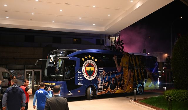 Fenerbahçe kafilesi Gaziantep'te