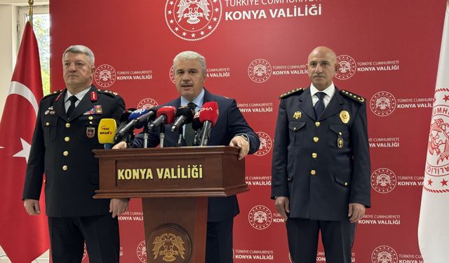 Konya'da 'Genişletilmiş Asayiş ve Güvenlik Toplantısı' yapıldı