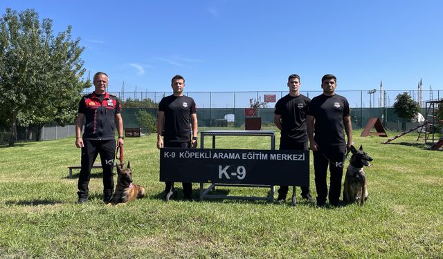 Köpekli arama kurtarma ekiplerinin bir durağı da Trabzon oldu