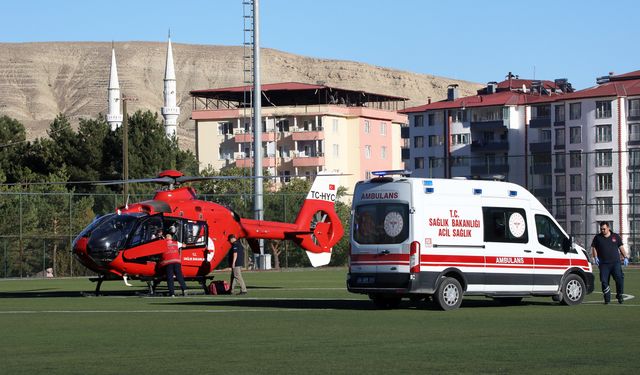 Malatya'da ambulans helikopter bir günde 3 hayatı kurtardı