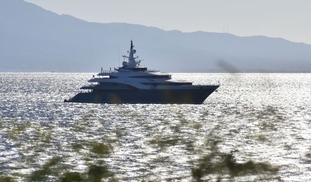 Mega Yat 'Sunrays' Bodrum'da