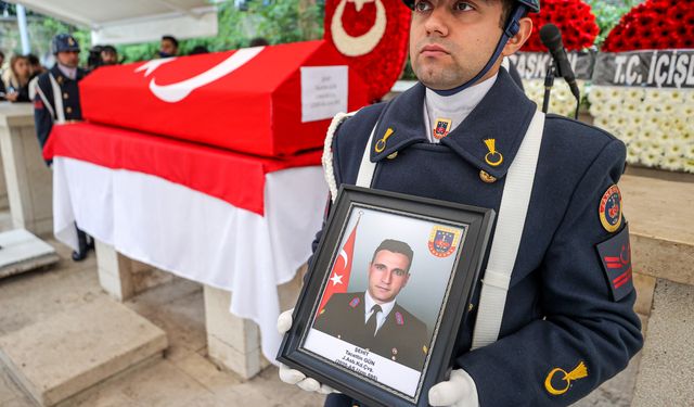 Sakarya'da şehit olan jandarma personeli Gün, Bursa'da son yolculuğuna uğurlandı