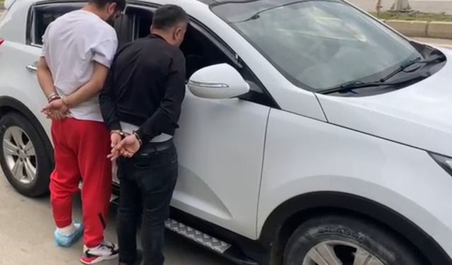 Samsun'da 'dur' ihtarına uymayan araçtan uyuşturucu çıktı