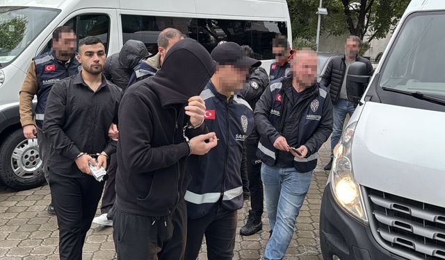 Samsun'da düzenlenen uyuşturucu operasyonlarında 7 şüpheli yakalandı