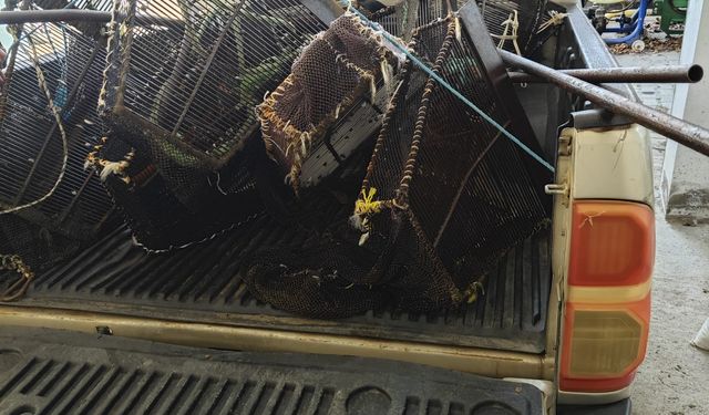 Samsun'da kaçak avlanan 1 ton midye ele geçirildi