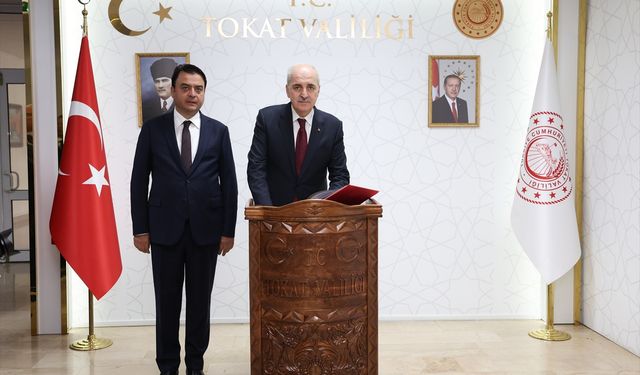 TBMM Başkanı Kurtulmuş, Tokat'ta Valilik ve Belediyeyi ziyaret etti