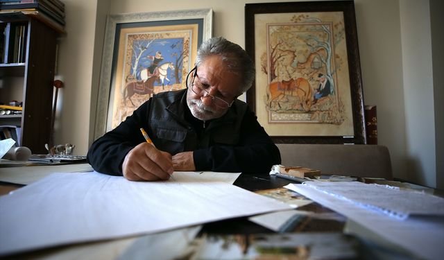 Tezhip sanatını sınırların dışına taşıyan akademisyenin sanat serüveni