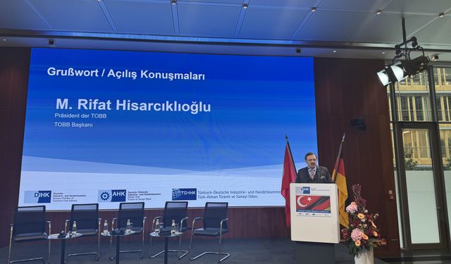TOBB Başkanı Hisarcıklıoğlu'ndan 'Türkiye ile Almanya arasında savunma sanayisinde işbirliği' mesajı: