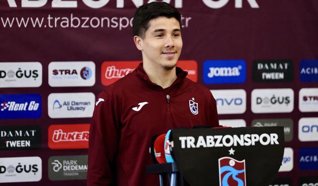 Trabzonspor'da Benjamin Bouchouari'nin forma heyecanı: