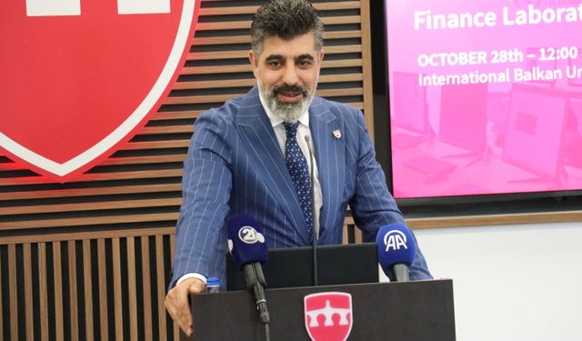 Uluslararası Balkan Üniversitesinde, Balkan Ekonomi ve Finans Laboratuvarı açıldı
