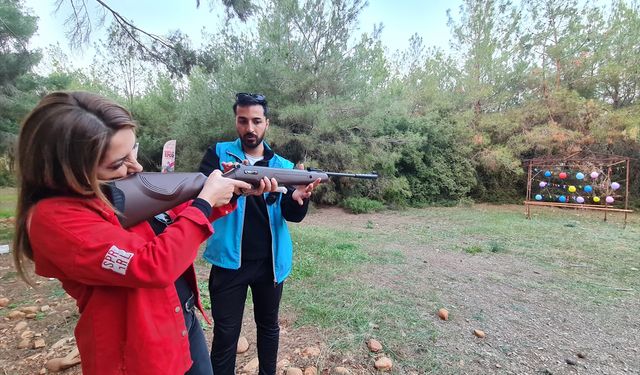 Adana Orman Bölge Müdürlüğü personeli, Osmaniye'de doğa kampında bir araya geldi