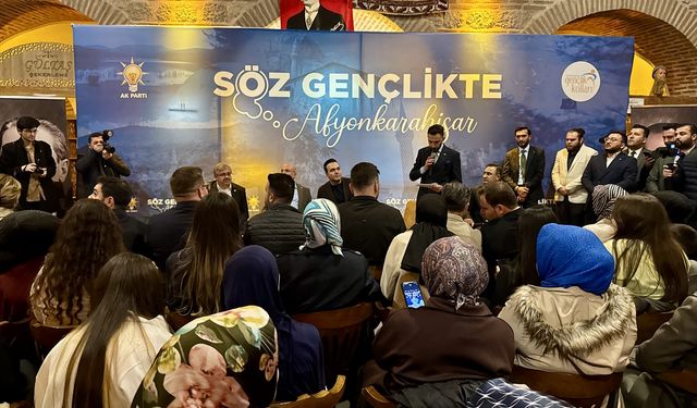 AK Parti Gençlik Kolları Genel Başkanı İbiş, Afyonkarahisar'da gençlerle buluştu: