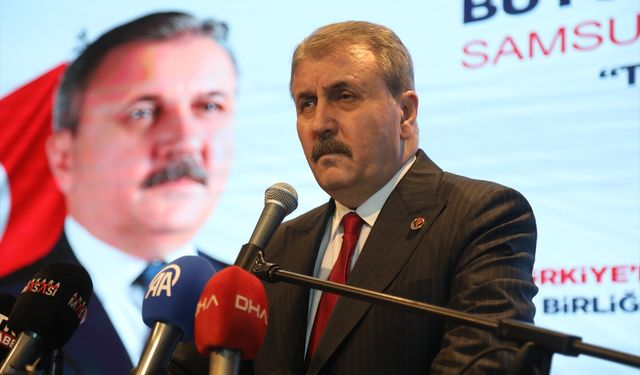 BBP Genel Başkanı Destici, Samsun'da konuştu: