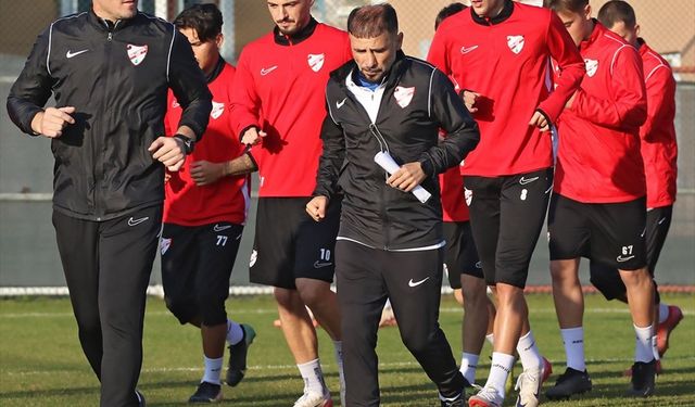 Boluspor, Sivasspor maçının hazırlıklarını sürdürdü