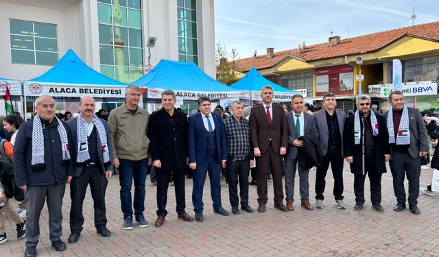 Çorum'da Gazzeliler yararına kermes düzenlendi