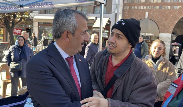 Edirne Valisi Sezer, engelli gencin iş talebini geri çevirmedi