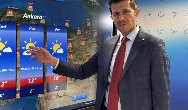 Hafta sonu yurdun iç ve doğu bölgeleri yağışlı olacak