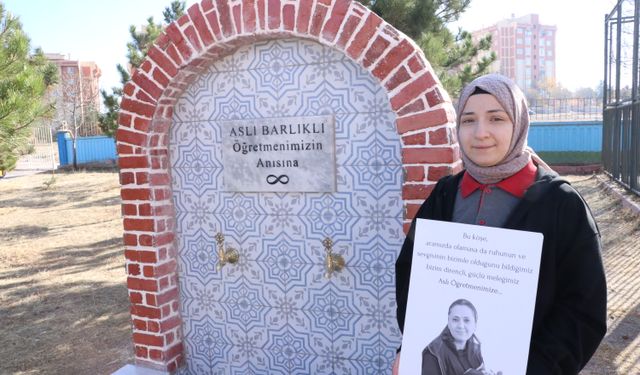Kanserden ölen Aslı öğretmenin öğrencileri ve meslektaşlarından 'vefa' örneği