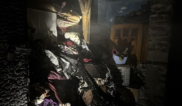 Karabük'te apartmanda çıkan yangın söndürüldü