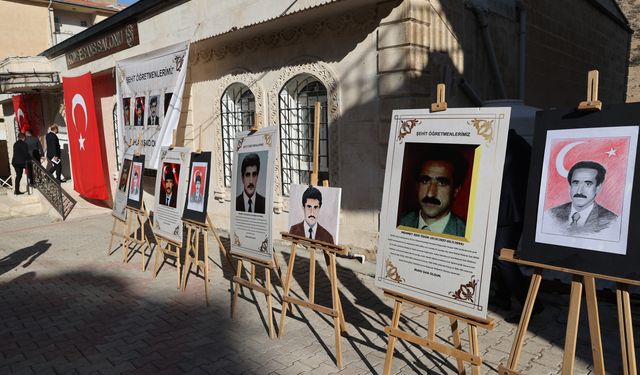 Mardin'de PKK'lı teröristlerce 31 yıl önce şehit edilen 4 öğretmen anıldı