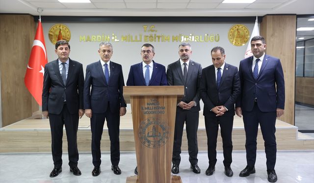 Milli Eğitim Bakanı Tekin Mardin'de İl Eğitim Değerlendirme Toplantısı'nın ardından konuştu: