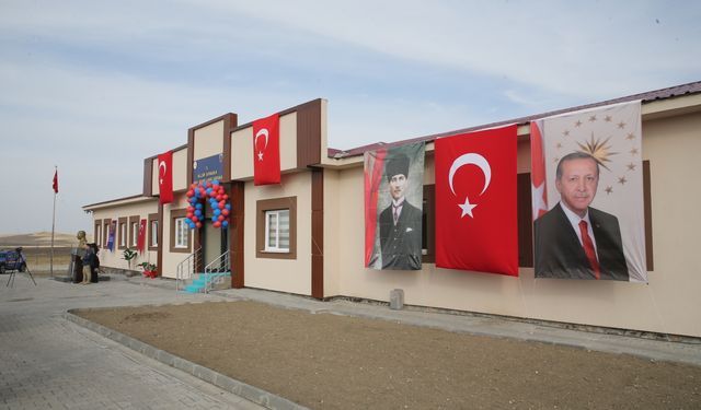 Muş'ta Adaksu Jandarma Karakol Komutanlığı binası hizmete açıldı