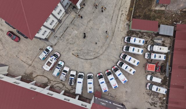 Muş'ta sağlık ekipleri kış hazırlıklarını tamamladı