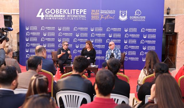 Oyuncu Erkan Can ve Güven Kıraç, '4. Göbeklitepe Uluslararası Film Festivali'ne konuk oldu