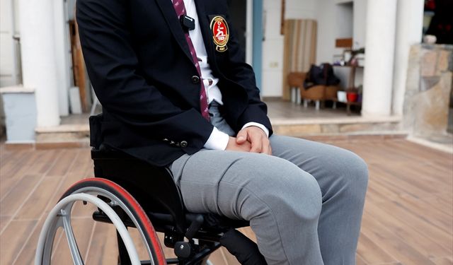 Parakarate sporcusu Deniz Korudağ'ın yeni hedefi milli hakemlik