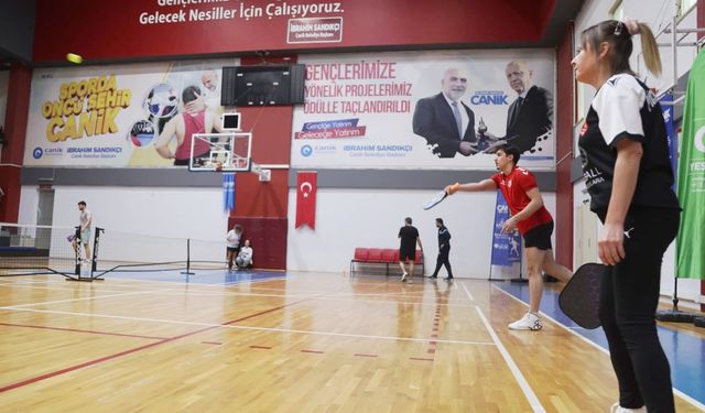 Samsun'da 'İl ve Aileler Arası Pickleball Şampiyonası' sona erdi