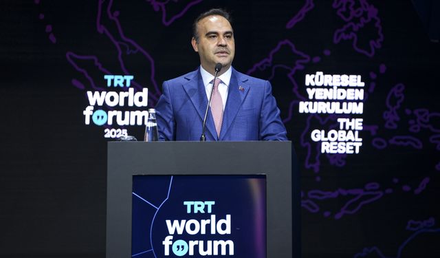 Sanayi ve Teknoloji Bakanı Kacır, TRT World Forum 2025'te konuştu: