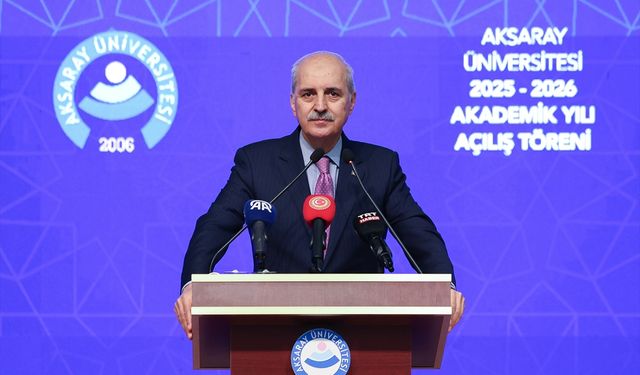 TBMM Başkanı Kurtulmuş, Aksaray Üniversitesinin Akademik Yıl açılışında konuştu: (1)