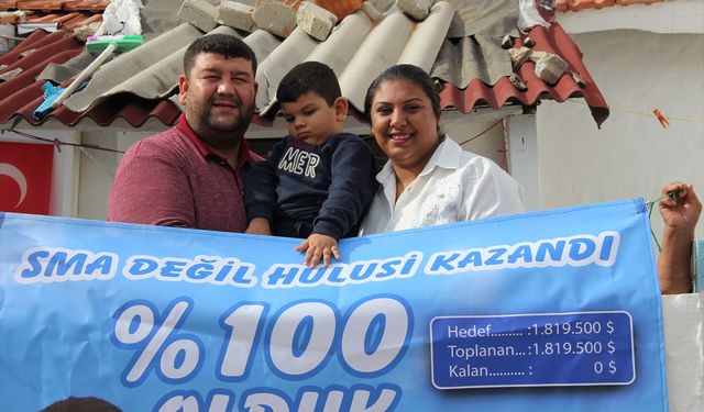 Tekirdağ'da SMA'lı Hulusi Sert için yürütülen kampanya tamamlandı