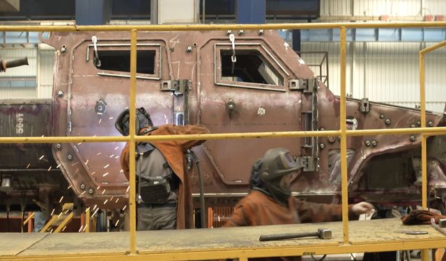 Türkiye'nin tek kalemde en büyük zırhlı araç ihracatında yoğun mesai