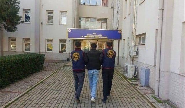 Bursa'da taşınabilir ev çalan şüpheli yakalandı