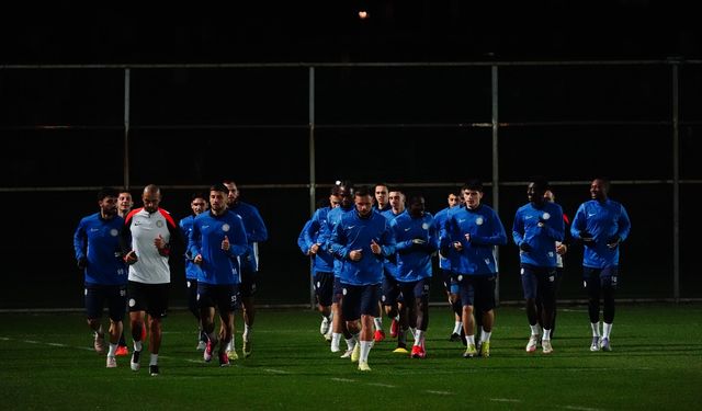 Çaykur Rizespor'da, İkas Eyüpspor maçının hazırlıkları başladı