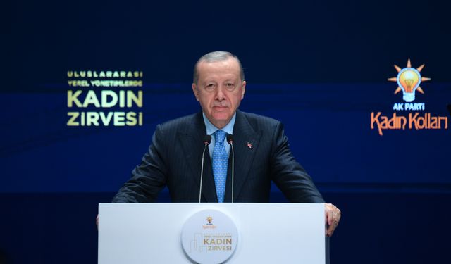 Cumhurbaşkanı Erdoğan, Uluslararası Yerel Yönetimlerde Kadın Zirvesi'nde konuştu: (3)