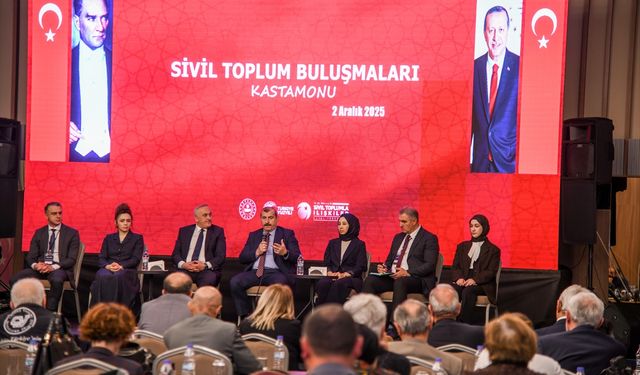 Kastamonu'da Sivil Toplum Buluşmaları Çalıştayı düzenlendi