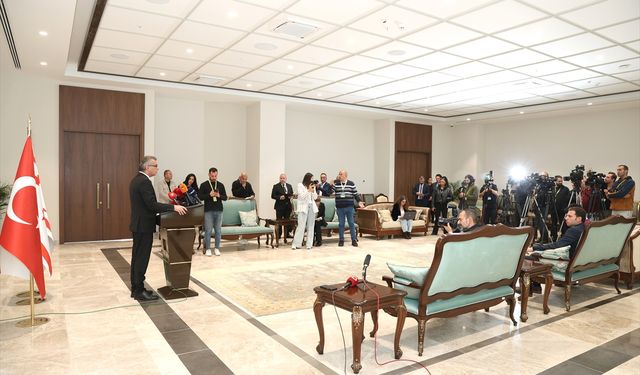 KKTC Cumhurbaşkanı Erhürman, BM Kıbrıs Temsilcisi Cuellar ile görüşmenin 'son derece verimli' geçtiğini söyledi