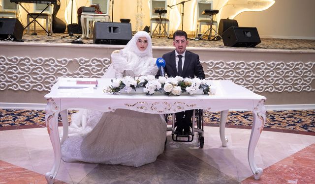 Milli para sporcu Abdullah Öztürk evlendi