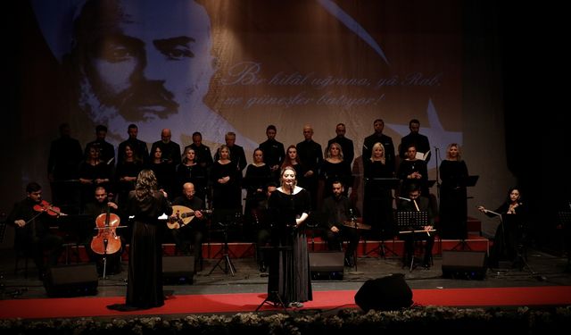 Samsun'da 'Bir Milletin Sesiydi Akif' Konseri düzenlendi