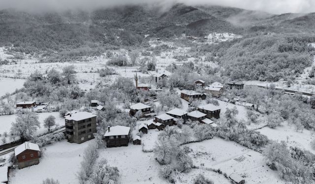 Sinop ve Tokat'ta kar nedeniyle 59 köy yolu ulaşıma kapandı