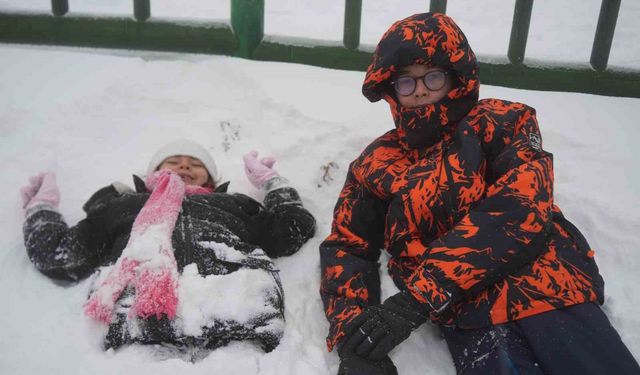 Kocaeli'ye lapa lapa kar yağıyor