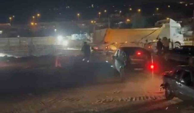 Öfkelenen sürücü ortalığı birbirine kattı