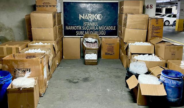Narkotik’ten Büyük Operasyon: 517 Kilo Uyuşturucu ve 1 Milyon 252 Bin Hap